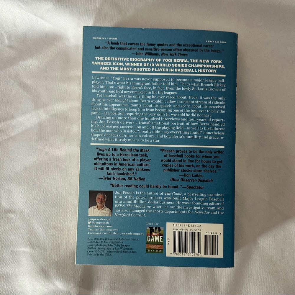 Yogi: A Life Behind the Mask Book - Picture 3 of 3
